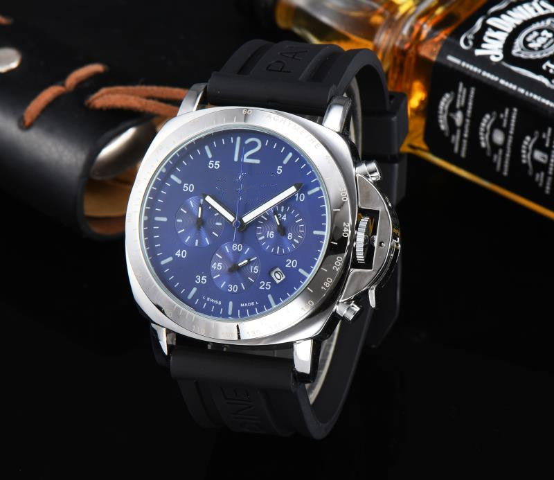 Special Calendar watch With Premuim Leather Strap For Men's Style