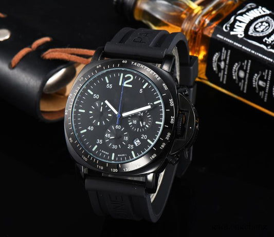 Special Calendar watch With Premuim Leather Strap For Men's Style