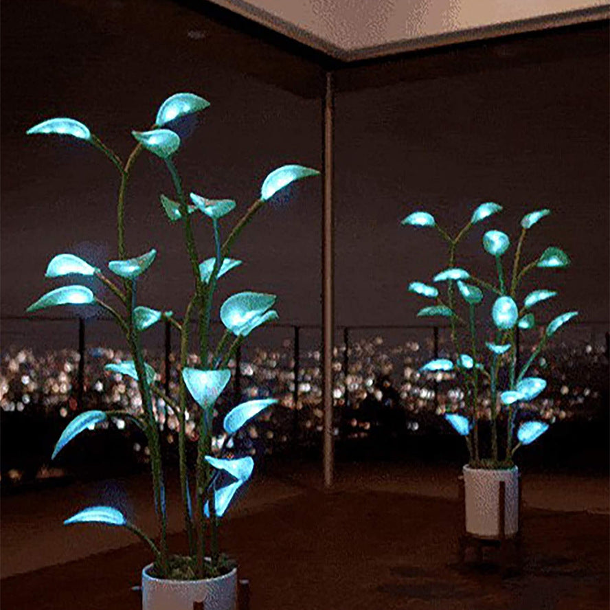 Plant Lamp LED Night Lights Artificial Houseplant Bonsai Plant Lamps LED Decor Plant For Home Decor Bedroom Plant Lights Decor