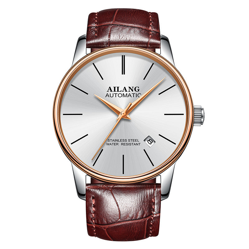 AILANG Automatic Mechanical Watch, Water Resistant With Top Quality Straps