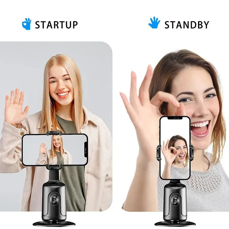 360° Auto Face Tracking Smartphone Tripod For Your Daily Routine