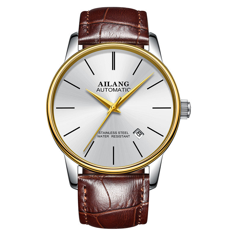 AILANG Automatic Mechanical Watch, Water Resistant With Top Quality Straps