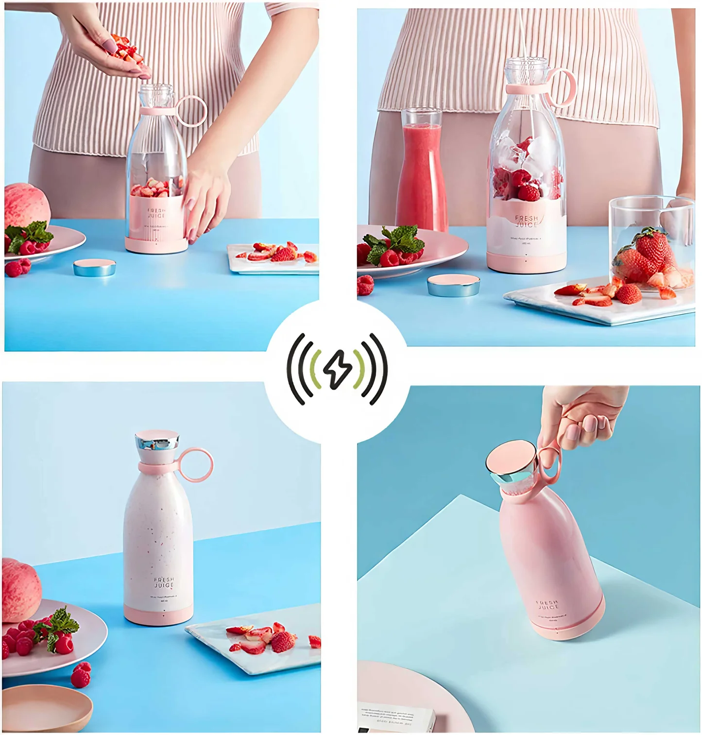 Portable Electric Juicer Blender Smoothies