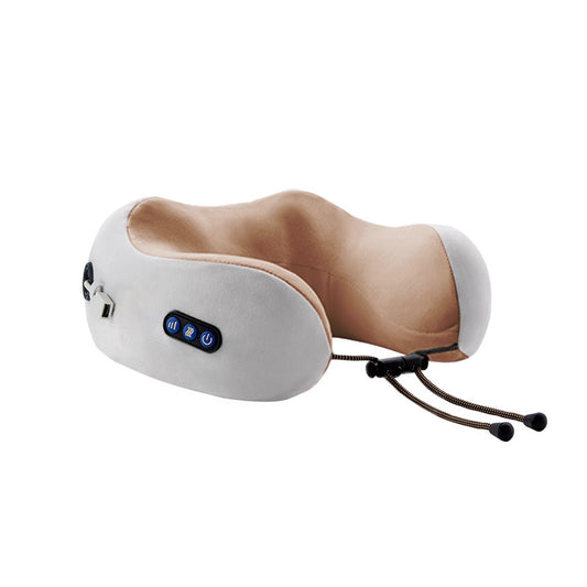 U-shaped massage pillow